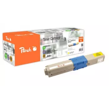 Peach 112104 kasetė su toneriu 1 vnt. Suderinama Geltona