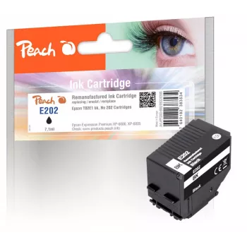 Peach PI200-668 kasetė, 1 vnt., suderinama, standartinės talpos, juoda