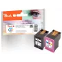Kasetė Peach PI300-1045, 2 vnt., Suderinama, Juoda, Žydra, Purpurinė, Geltona