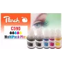Peach 321339 rašalo kasetė 5 vnt. Suderinama Standartinė talpa Juoda, Žydra, Purpurinė, Geltona