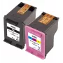 Peach HP 305XL MultiPack rašalo kasetės, juoda ir spalvota, perdirbtos (PI300-954)