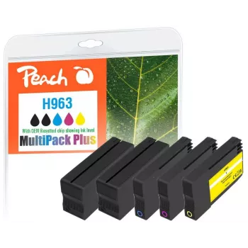 Peach 6ZC70AE kasetė 5 vnt. Suderinama Juoda, Žydra, Purpurinė, Geltona