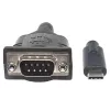 Manhattan USB-C į RS232/DB9 konverteris, kabelis 45 cm, Prolific PL-2303RA