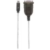 Manhattan USB-C į RS232/DB9 konverteris, kabelis 45 cm, Prolific PL-2303RA