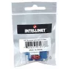 Intellinet Keystone Jack, Cat6, UTP, Punch-down, mėlynas, plokščias, RJ-45, moteriška jungtis, 22/26 AWG
