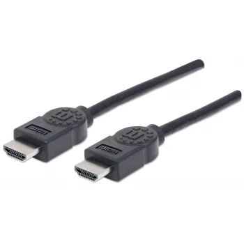 Manhattan HDMI 4K@30Hz laidas, 1,8 m, vyriškas į vyrišką, juodas