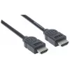Manhattan HDMI 4K@30Hz laidas, 1,8 m, vyriškas į vyrišką, juodas