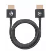 Manhattan HDMI laidas su Ethernet (ypač plonas), 4K@60Hz (Premium High Speed), 1m, vyriškas–vyriškas, juodas, Ultra HD 4k x 2k, visiškai ekranuotas, auksuoti kontaktai, garantija visam laikui