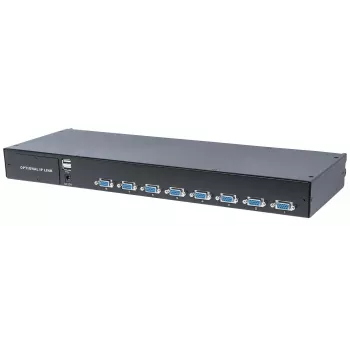 Intellinet Modular 8-Port VGA KVM jungiklis, skirtas naudoti su gaminiais 507622, 507738, 507981, 507998, 508025, 508032, 508049 ir 508056
