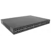 Intellinet 48 prievadų Gigabit Ethernet komutatorius su 10 GbE jungtimi, 48 x 10/100/1000 Mbps RJ45 prievadai ir 2 x 10 GbE SFP+ lizdai, IEEE 802.3az (Energy Efficient Ethernet), 19 colių montavimui į stelažą, metalinis (Euro 2 kontaktų kištukas)