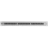 Intellinet skydinė plokštė, Cat6, FTP, 24 prievadai, 1U, ekranuota, 90° viršutiniai punch-down blokai, pilka