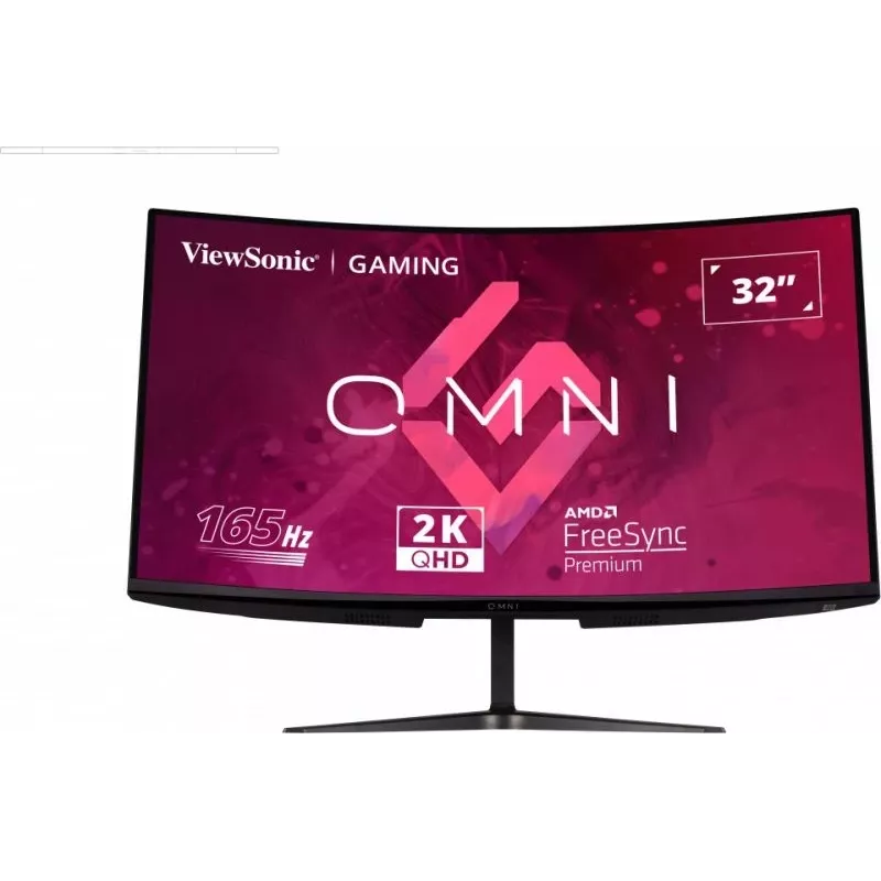 Viewsonic VX Series VX3218C-2K monitorius 81,3 cm (32 colių) 2560 x 1440 pikselių Quad HD LED juodas