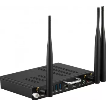 Viewsonic VPC-A31-O1 Slot-in mini kompiuteris, 8 GB DDR4, 128 GB SSD, juodas