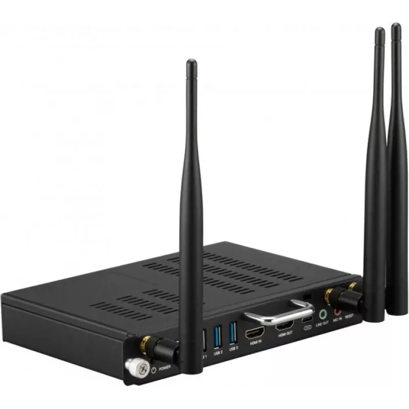Viewsonic VPC-A31-O1 Slot-in mini kompiuteris, 8 GB DDR4, 128 GB SSD, juodas