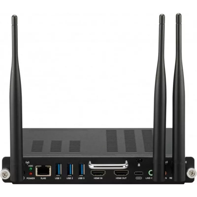 Viewsonic VPC-A31-O1 Slot-in mini kompiuteris, 8 GB DDR4, 128 GB SSD, juodas
