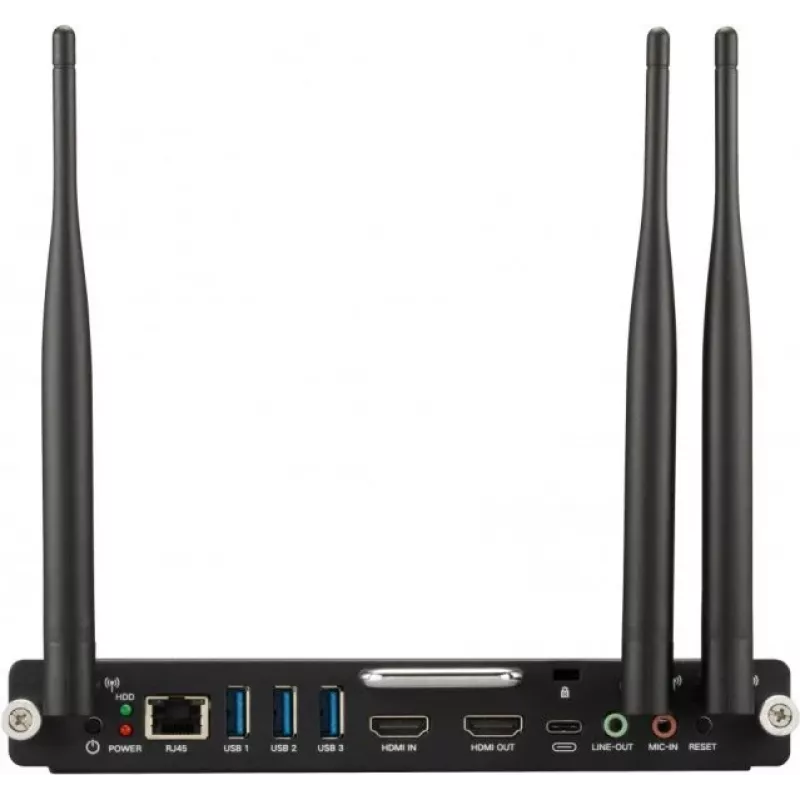 Viewsonic VPC-A31-O1 Slot-in mini kompiuteris, 8 GB DDR4, 128 GB SSD, juodas