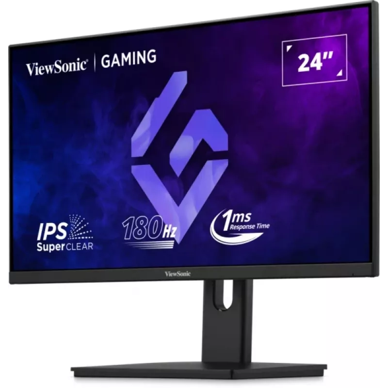 Monitorius ViewSonic X Series XG24G1 61 cm (24 colių) 1920 x 1080 pikselių Full HD LED juodas