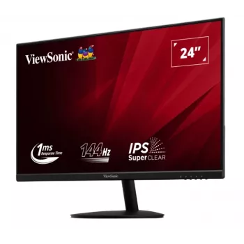 Viewsonic VA VA24E2-H 23.8 colių Full HD LED monitorius, juodas