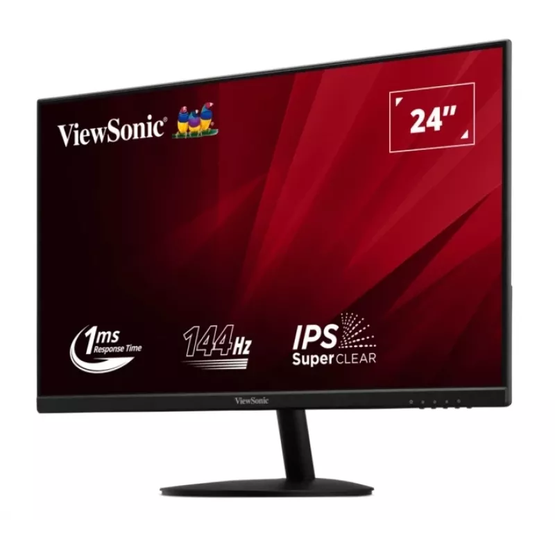 Viewsonic VA VA24E2-H 23.8 colių Full HD LED monitorius, juodas