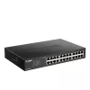 D-Link 24 prievadų gigabitinio tinklo valdomas jungiklis, L2, 19 colių, 1U