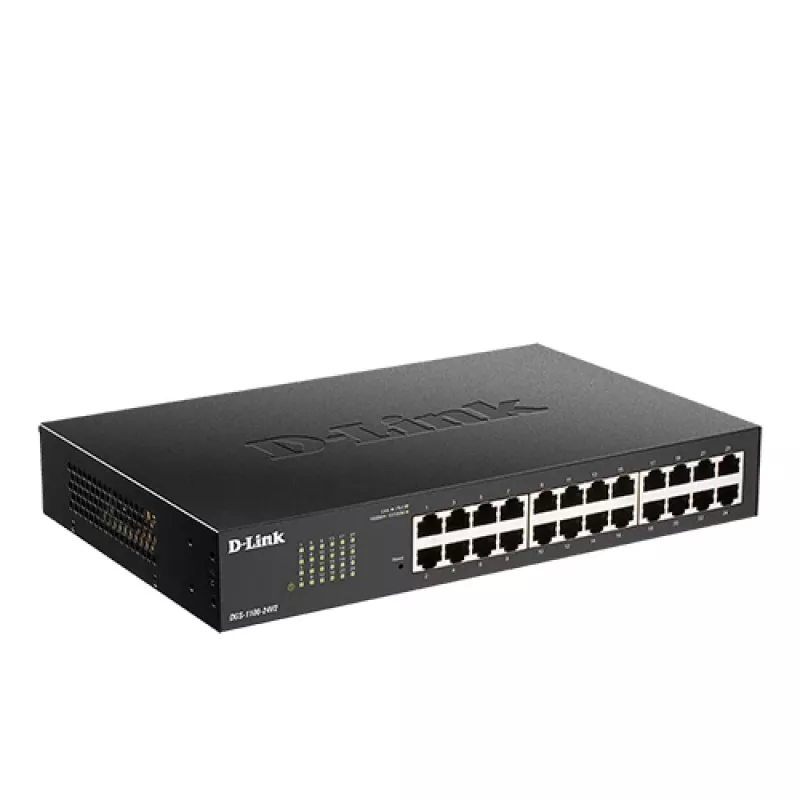 D-Link 24 prievadų gigabitinio tinklo valdomas jungiklis, L2, 19 colių, 1U