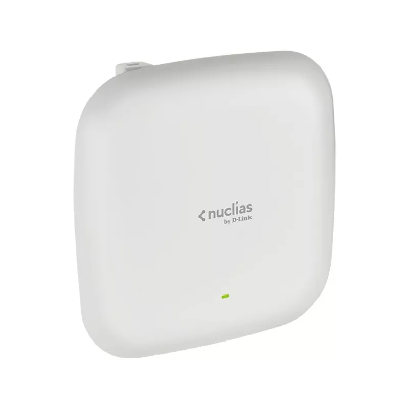 D-Link Nuclias AX1800 belaidis prieigos taškas su debesų valdymu, 2,4 GHz, 5 GHz, 1200 Mbit/s, SSID, WPA2, WPA3-Enterprise, 10/100/1000 Mbit/s