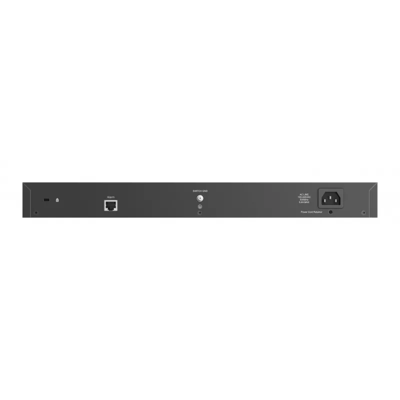 D-Link DSS-200G-28MPP valdomas L2 Gigabit Ethernet (10/100/1000) PoE jungiklis 1U pilkas