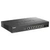 D-Link DMS-1250-10SP/E valdomas tinklo jungiklis 2.5G Ethernet (100/1000/2500) PoE juodas
