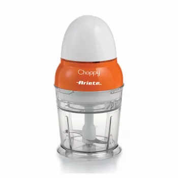 Smulkintuvas Ariete Choppy, 0,25 L, nerūdijantis plienas, oranžinis/baltas