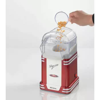 Ariete 2954 kukurūzų spragintuvas, raudonas, baltas, 2 min, 1100 W
