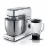 Ariete 1598 Gourmet Professional 7L Metal - Planetinis maišytuvas su blenderiu - Nerūdijančio plieno dubuo - 7 L - Stiklinis ąsotis - 1200 W - 6 greičiai