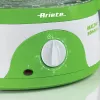Ariete 911 Healthy Steam elektrinis garintuvas - 3 krepšeliai - indas ryžiams - laikmatis 60 min - 800 W - 9 l - baltas ir žalias