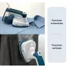 Ariete 6246 Duetto Garment Iron - vertikalus lygintuvas ir lygintuvas su nelimpančia keramine plokšte - 1000 W - balta ir mėlyna