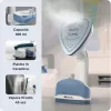 Ariete 6246 Duetto Garment Iron - vertikalus lygintuvas ir lygintuvas su nelimpančia keramine plokšte - 1000 W - balta ir mėlyna