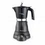 Elektrinis mokos puodas Ariete 1368 Moka Aroma, 4/6 puodelių, 480 W, automatinis išsijungimas, temperatūros palaikymas 30 min., juodas