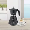 Elektrinis mokos puodas Ariete 1368 Moka Aroma, 4/6 puodelių, 480 W, automatinis išsijungimas, temperatūros palaikymas 30 min., juodas