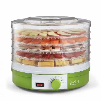 Džiovintuvas Ariete 616 B-Dry – maisto džiovintuvas vaisiams, daržovėms, mėsai – temperatūra 35–70 °C – 245 W – žalias
