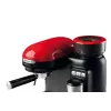 Ariete 1318 Moderna Espresso aparatas su integruotu kavamale, kavos pupelėms ir maltai kavai, pieno putotoju, 1 ir 2 puodelių filtru, 1080 W, 800 cc, raudonas