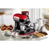 Ariete 1318 Moderna Espresso aparatas su integruotu kavamale, kavos pupelėms ir maltai kavai, pieno putotoju, 1 ir 2 puodelių filtru, 1080 W, 800 cc, raudonas