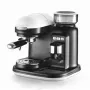 Ariete 1318 Moderna Espresso aparatas su integruotu kavamale, kavos pupelėms ir maltai kavai, pieno putotoju, 1 ir 2 puodelių filtru, 1080 W, 800 cc, baltas