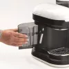 Ariete 1318 Moderna Espresso aparatas su integruotu kavamale, kavos pupelėms ir maltai kavai, pieno putotoju, 1 ir 2 puodelių filtru, 1080 W, 800 cc, baltas