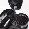 Ariete 1318 Moderna Espresso aparatas su integruotu kavos malūnėliu, kavos pupelėms ir maltai kavai, pieno putotoju, 1 ir 2 puodelių filtru, 1080 W, 800 cc, juodas
