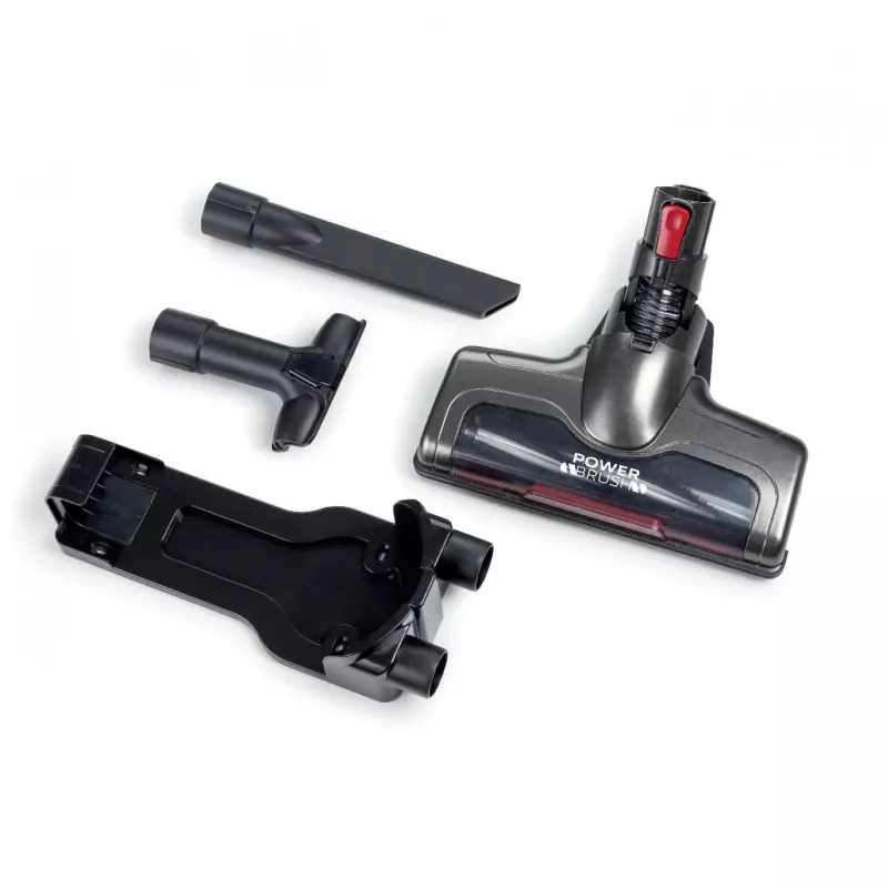 Ariete 2757 22V Lithium - belaidė elektrinė šluota - 3 filtravimo lygiai - 2200 mAh Li-Ion baterija - priedų rinkinys - raudona