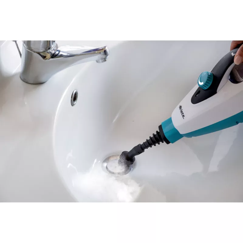 Ariete 4175/00 Garų šluotuvas 0.35 L 1500 W Baltas, Šviesiai mėlynas