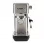 Ariete 1380 Metal kavos aparatas, maltai kavai ir ESE kapsulėms, 1300 W, 1.1 L, 15 barų, Cappuccino įtaisas, sidabrinis