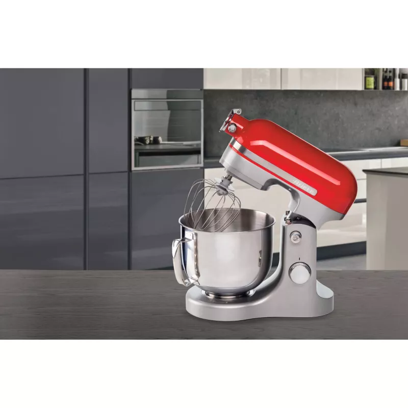 Ariete Moderna Red Mixer, stalinis maišytuvas, raudonas, 1600 W, 5,5 L, aliuminis