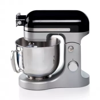 Ariete Moderna Black maišytuvas, stalinis maišytuvas, juodas, plakimas, minkymas, maišymas, 5,5 l, rotacinis, aliuminis