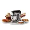 Ariete Moderna Black maišytuvas, stalinis maišytuvas, juodas, plakimas, minkymas, maišymas, 5,5 l, rotacinis, aliuminis