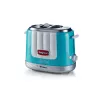 Ariete 206 Hot Dog Maker Party Time, 650 W, mėlyna, dešrainių keptuvė, šviesiai mėlyna, 2 vnt., 650 W, 160 mm, 270 mm