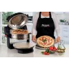 Ariete 927 Pizzeria dviguba picos krosnelė, 2 picos per 4 minutes, 2300 W, 2 ugniai atsparūs akmenys, 2 termostatai, skersmuo 32 cm, 5 kepimo lygiai, 2 nerūdijančio plieno mentės, raudona